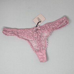 Agent Provocateur Annie Candy Pink Thong AP4 Large NWT